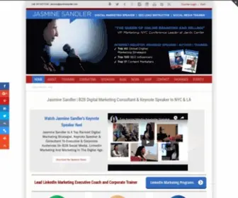 Jasminesandler.com(Digital Marketing Expert) Screenshot