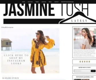 Jasminetoshlately.com(Jasmine Tosh Lately) Screenshot