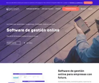 Jasminsoftware.es(Software de Gestión Empresarial Online) Screenshot