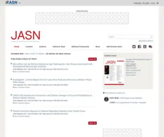 Jasn.org(American Society of Nephrology) Screenshot