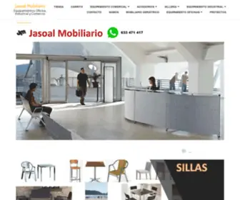 Jasoalmobiliario.com(Equipamientos Oficina) Screenshot