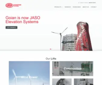 Jasoelevationsystems.com(Lift manufacturer) Screenshot