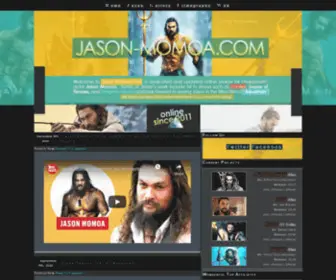 Jason-Momoa.com(Jason Momoa Fan) Screenshot