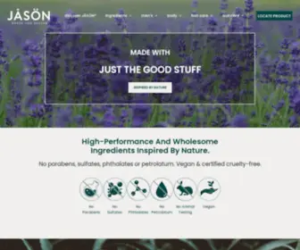 Jason-Natural.com(HAIN) Screenshot