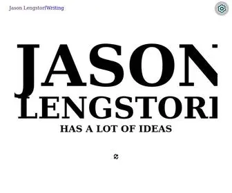 Jason.af(Jason Lengstorf) Screenshot