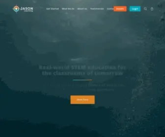 Jason.org(The jason learning online library) Screenshot