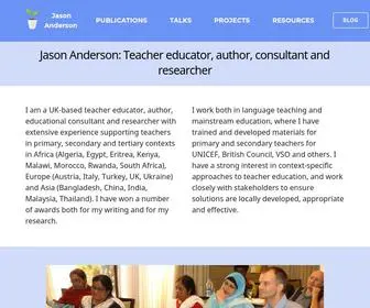 Jasonanderson.org.uk(Dr Jason Anderson) Screenshot