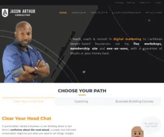 Jasonarthurconsulting.com(Jason Arthur Consulting) Screenshot