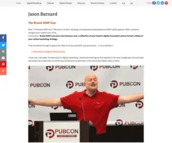 Jasonbarnard.com(Jason Barnard) Screenshot