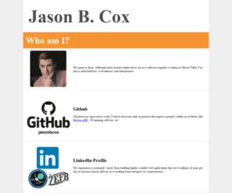 Jasonbcox.com(Jason B) Screenshot