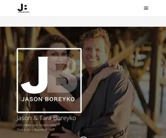 Jasonboreyko.com(Jason and Tara Boreyko welcome you to their website. Jason) Screenshot