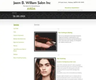 Jasonbwilliamsaloninc.com(Jason B) Screenshot
