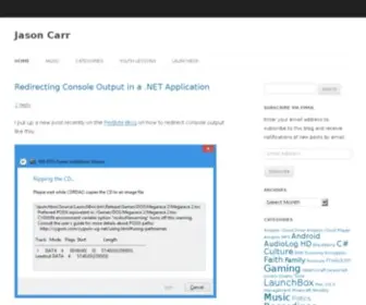 Jasoncarr.com(Jason Carr) Screenshot