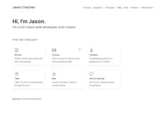 Jasoncharnes.com(Jason Charnes) Screenshot