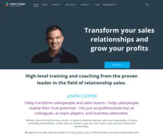 Jasoncooper.io(Jason Cooper Sales Relationship Coach Ireland International Dublin) Screenshot