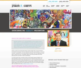 Jasoncueva.com(Daly City Criminal Defense Attorney) Screenshot