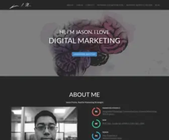 Jasondflores.com(Digital Marketing Strategy) Screenshot