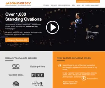 Jasondorsey.com(Jason Dorsey Official Site) Screenshot