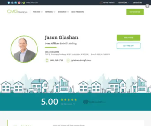 Jasonglashan.com(Jason Glashan Loan Officer) Screenshot