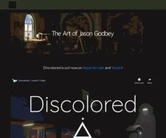 Jasongodbey.com(Digital 3d Art) Screenshot