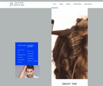 Jasonhairston.com(Jason Hair Salon & Spa) Screenshot