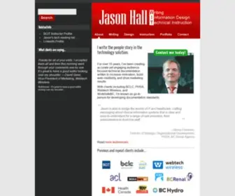 Jasonhall.ca(Jason Hall) Screenshot