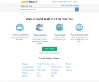 Jasonhealth.com(Order Online) Screenshot