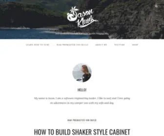 Jasonklunk.com(Surf Lessons & Tutorials) Screenshot