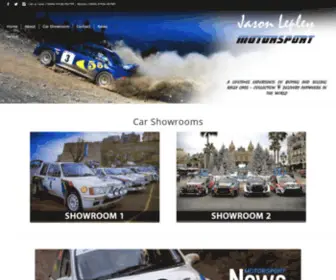 Jasonlepleymotorsport.co.uk(We buy and sell rally cars) Screenshot