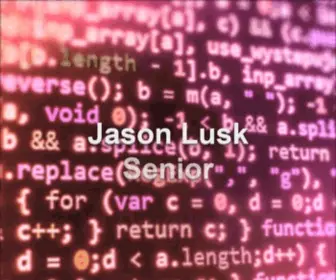 Jasonlusk.com(Jason Lusk Senior UI Developer) Screenshot