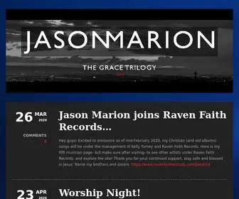 Jasonmarion.com(Making the world a better place one song at a time) Screenshot