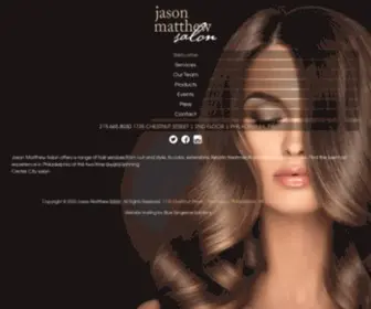 Jasonmatthew.com(Jason Matthew Salon) Screenshot