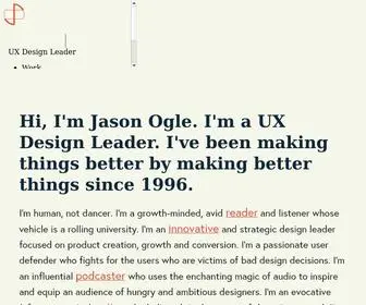 Jasonogle.com(Jason Ogle) Screenshot