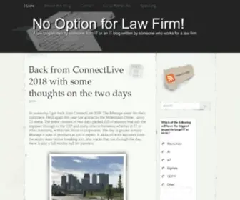 Jasonplant.co.uk(A law blog written by someone from IT or an IT blog written by someone who works for a law firm) Screenshot