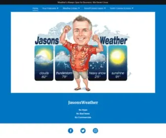 Jasonsweather.com(Jason's Weather) Screenshot