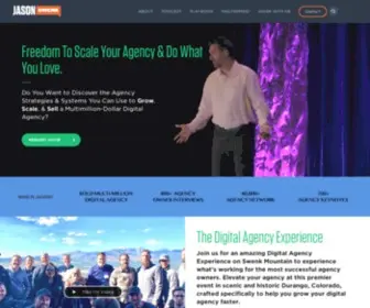 Jasonswenk.com(Your Digital Agency Coach and Mentor for Digital Marketing Agencies) Screenshot