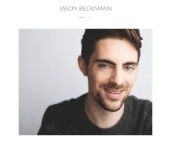 Jasontbeckmann.com(Website for Jason Beckmann) Screenshot