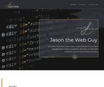 Jasonthewebguy.online(Jason the Web Guy) Screenshot