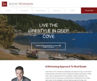 Jasonweinman.com(North Vancouver Real Estate) Screenshot