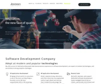 Jasoren.com(AR and VR Apps Development Company) Screenshot