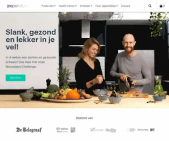 Jasperalblas.nl(Snel afvallen en gezond afvallen) Screenshot