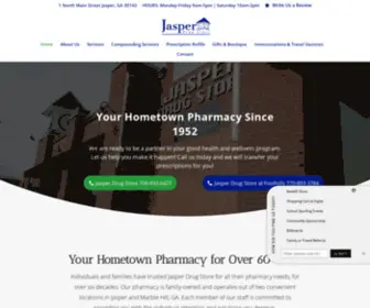 Jasperdrugs.com(Jasper Drug Store) Screenshot