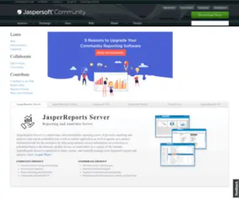 Jasperforge.org(Jaspersoft Community) Screenshot