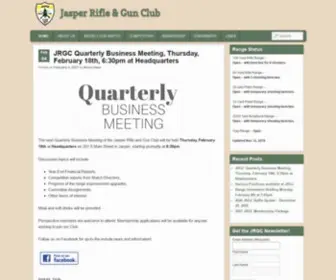 Jaspergunclub.com(Jasper Rifle & Gun Club) Screenshot