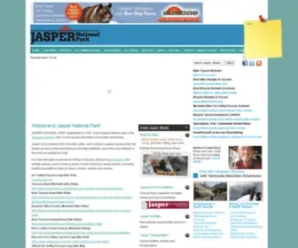 Jaspernationalpark.com(Jasper travel) Screenshot