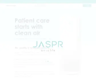 Jasprmedical.com(Jaspr Air is Life) Screenshot