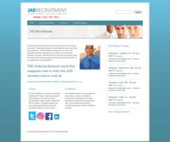 Jasrecruitment.com(JAS Recruitment) Screenshot
