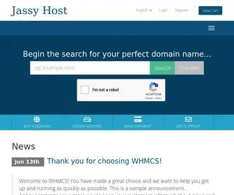 Jassyhost.com(Portal Home) Screenshot