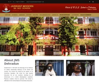 Jaswantmodern.net(Jaswant Modern Senior Secondary School) Screenshot