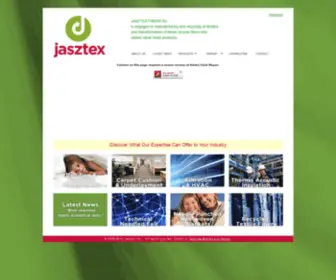Jasztex.com(Jasztex fibers inc) Screenshot
